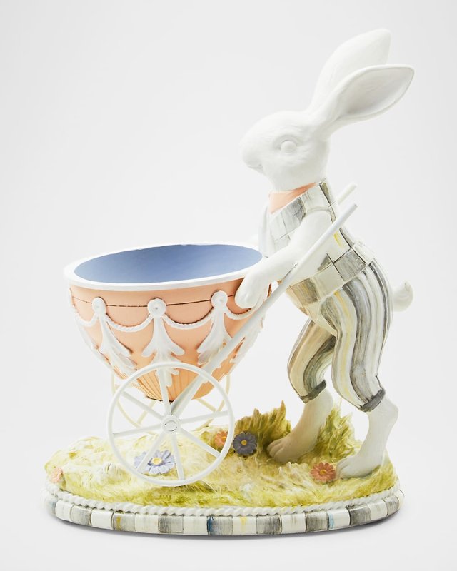 Cameo Bunny with Cart